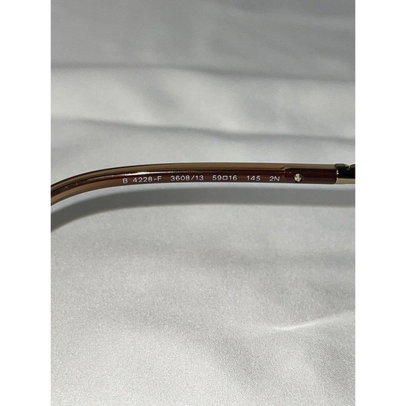 BURBERRY Unisex Oversized Brown With Pink Gradient Sunglasses 4228-F 3608/13 - Picture 7 of 10